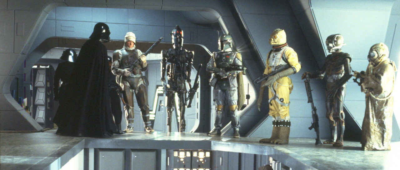 Bounty hunters of the Galactic Empire